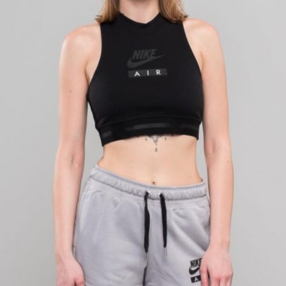 Nike Top Nike Sportswear Air Crop Top Size Small - Picture 2 of 5